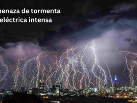 Amenaza de tormenta eléctrica intensa